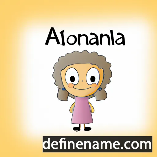 cartoon of the name Annatola