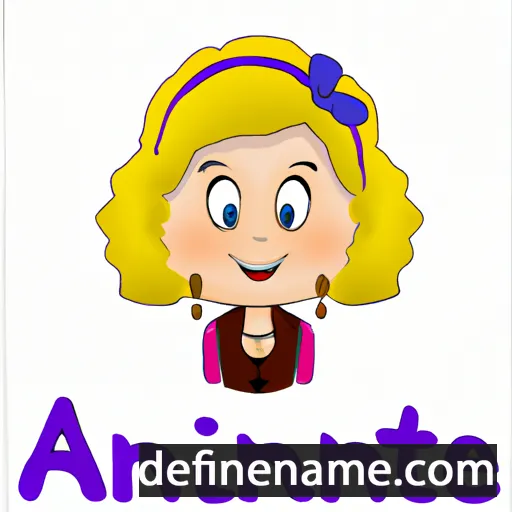 Anncathrine cartoon