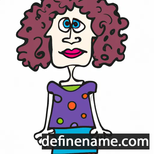 cartoon of the name Annedore