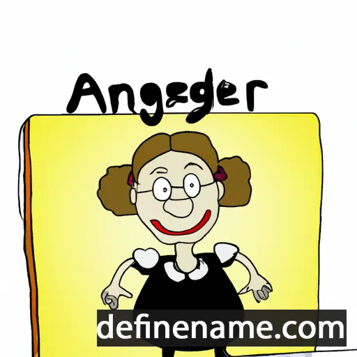 cartoon of the name Annegerd