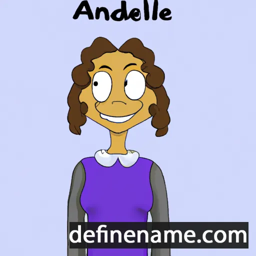 cartoon of the name Annelda