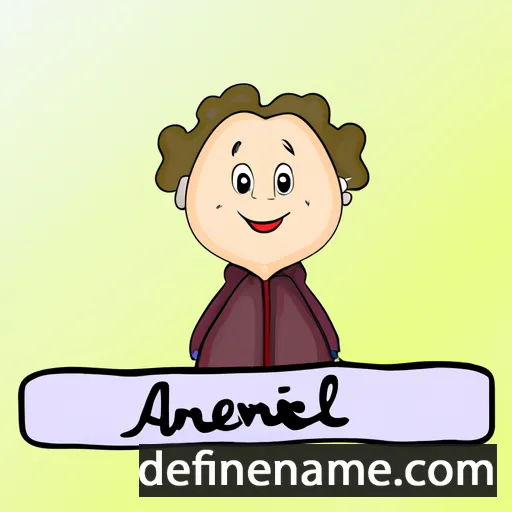 cartoon of the name Annelee