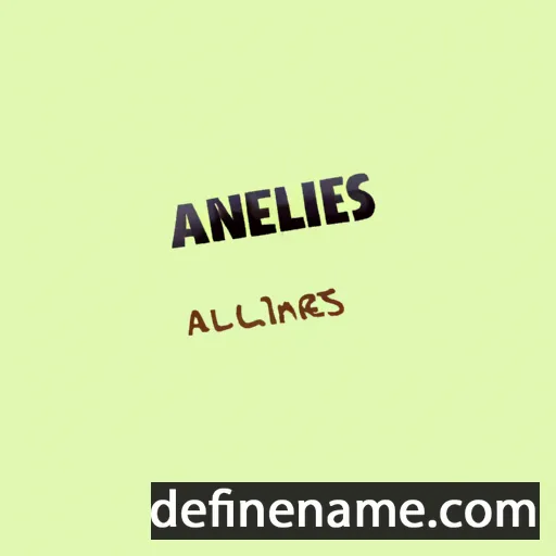 Anneliis cartoon