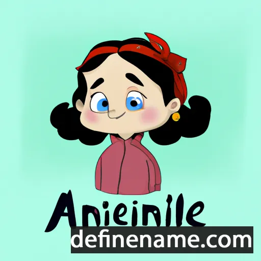 Annelina cartoon