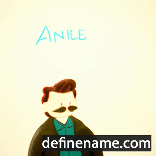 cartoon of the name Annelize