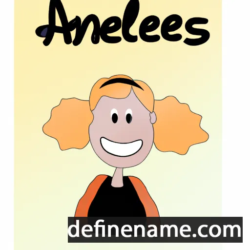 cartoon of the name Anneloes