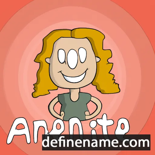 cartoon of the name Annelotte