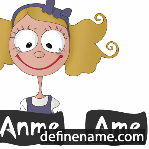 cartoon of the name Annemarieke