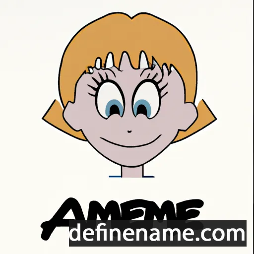 cartoon of the name Annemie