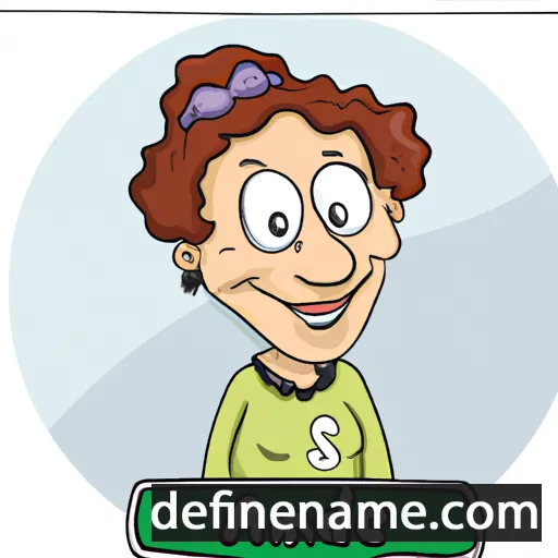 cartoon of the name Annemund