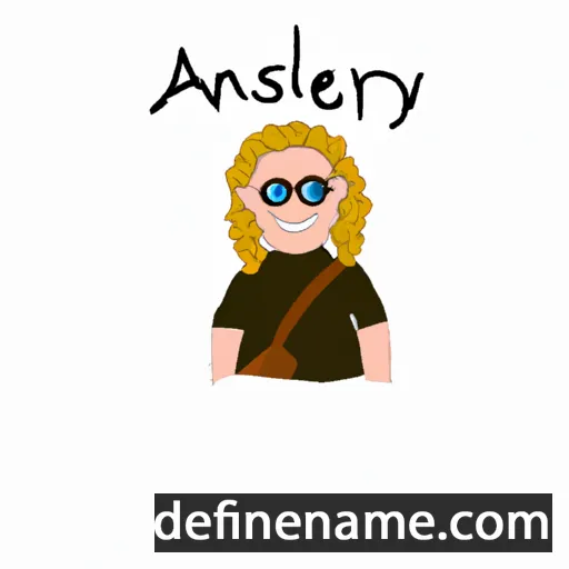 cartoon of the name Annesley