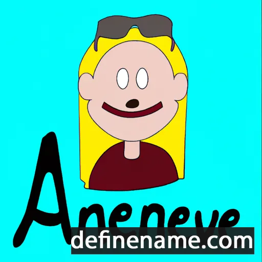 Annevieve cartoon