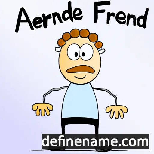 Annfred cartoon