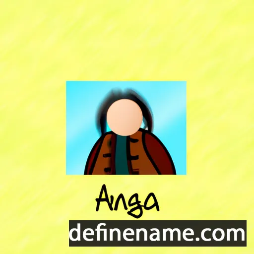 Annga cartoon