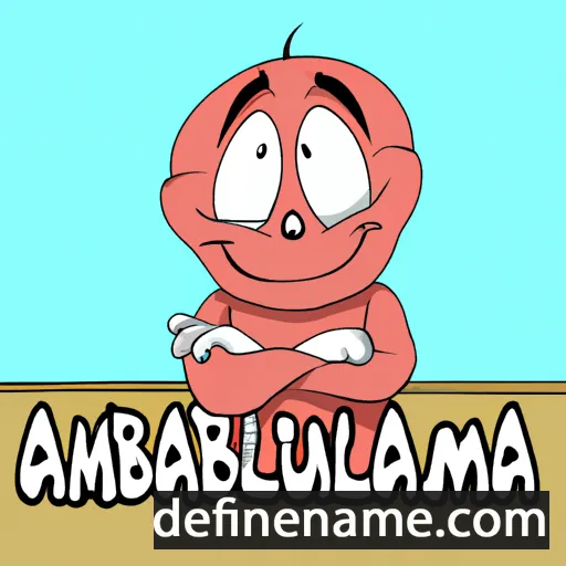 cartoon of the name Annibalu