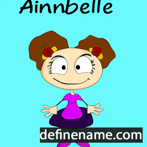 cartoon of the name Annibelle