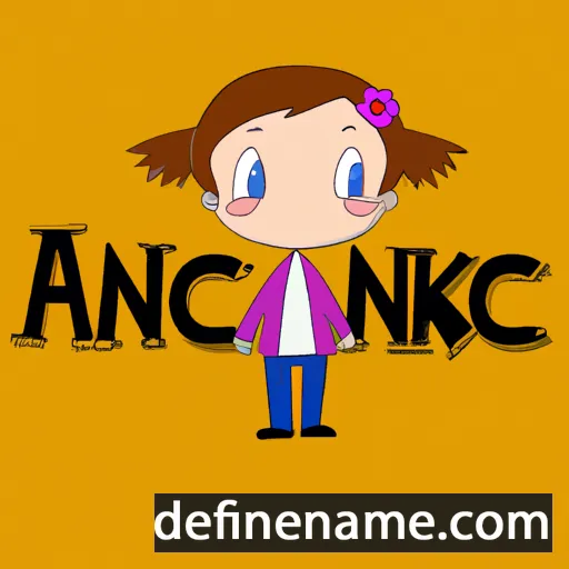 Annicka cartoon