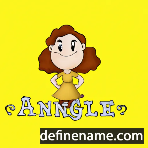 cartoon of the name Anniegale