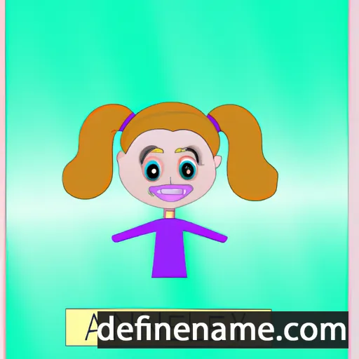 cartoon of the name Annielly