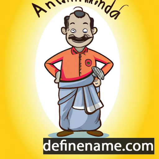 cartoon of the name Anniruddha