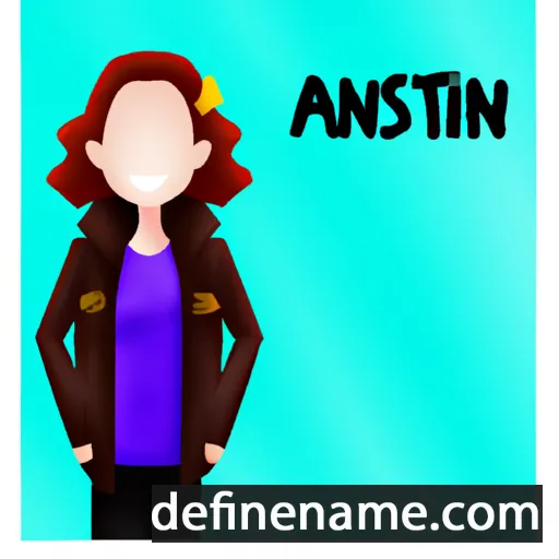 cartoon of the name Annistyn