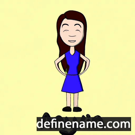 cartoon of the name Annlyn