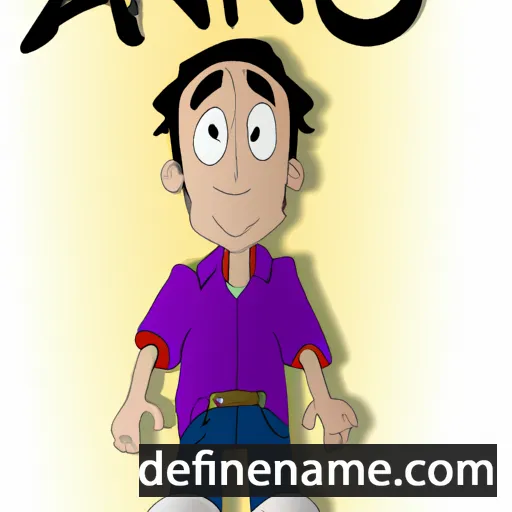 cartoon of the name Anno