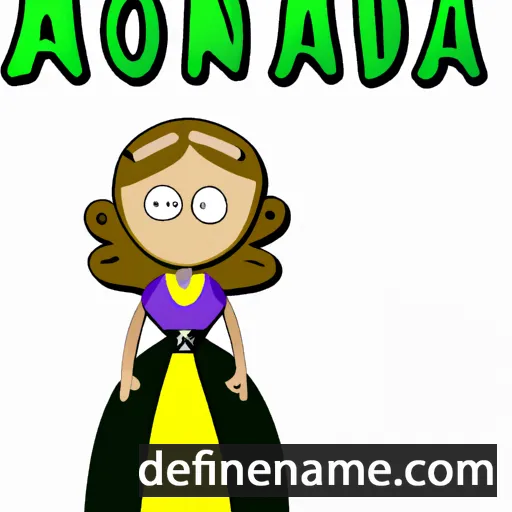 cartoon of the name Annociata