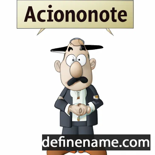 Annociate cartoon