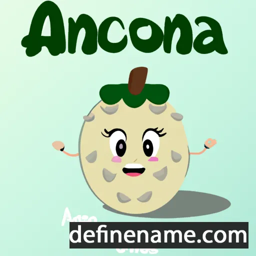 cartoon of the name Annona