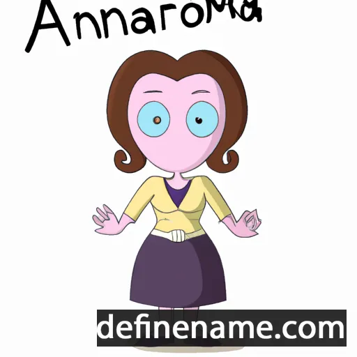 cartoon of the name Annonaria