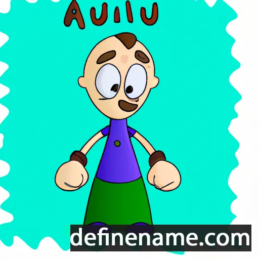 cartoon of the name Annulv