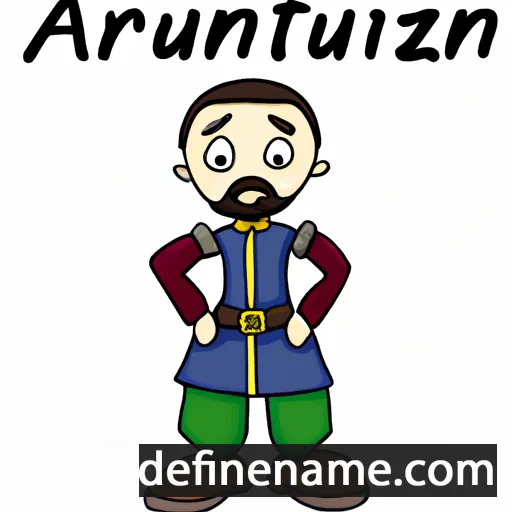 cartoon of the name Annunziari