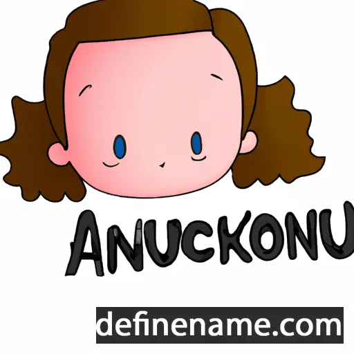 Anouck cartoon