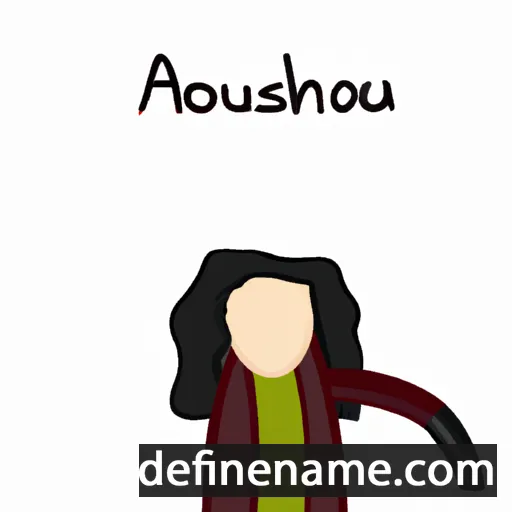 Anousheh cartoon