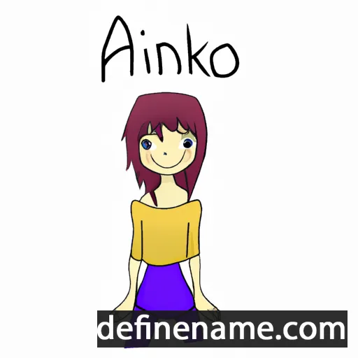 cartoon of the name Anriko