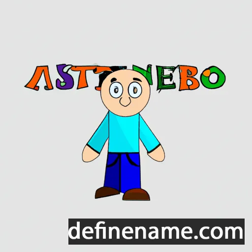 cartoon of the name Ansberto