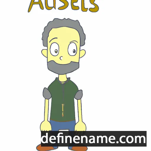 cartoon of the name Ansellus