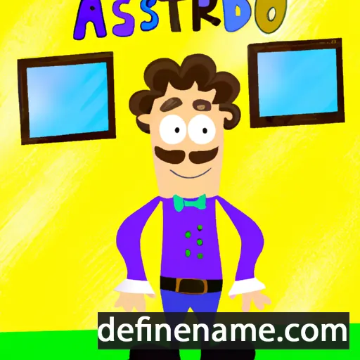 cartoon of the name Ansfrido