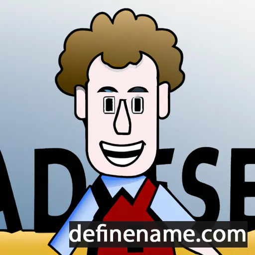 cartoon of the name Ansfried