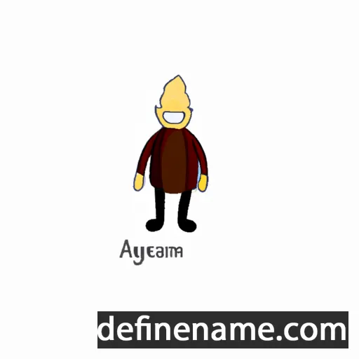 cartoon of the name Ansgariu