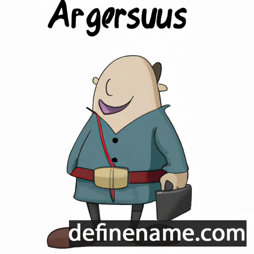 Ansgarius cartoon