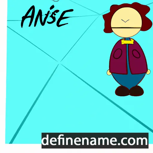 Ansine cartoon