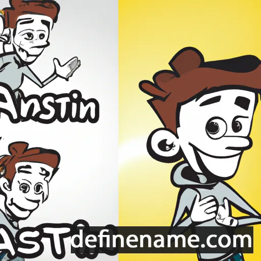 Anstin cartoon