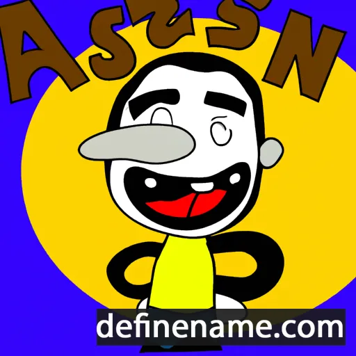 cartoon of the name Ansur