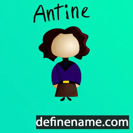 Antaine cartoon