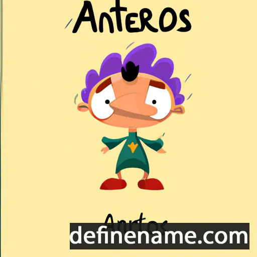 Antéros cartoon