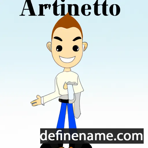 Anterino cartoon