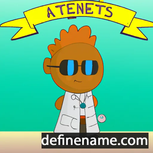 cartoon of the name Anterus