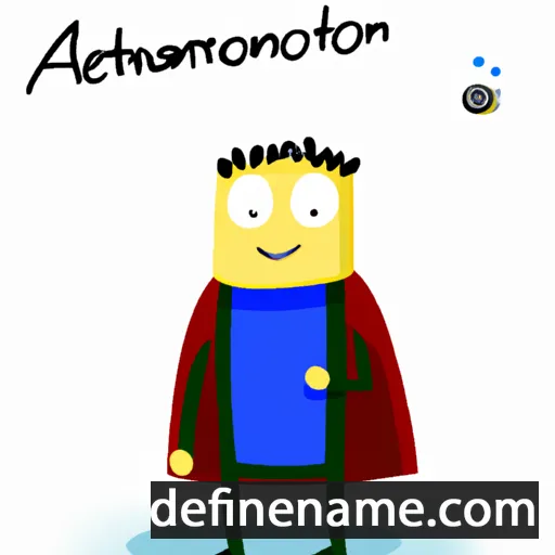 Anthemion cartoon